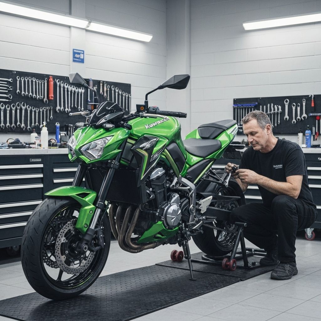 Kawasaki Z900 Service